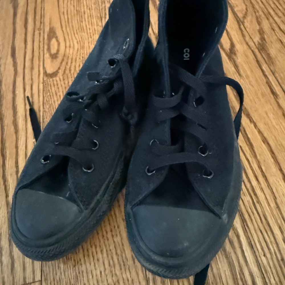 Black Converse High-Top Sneakers